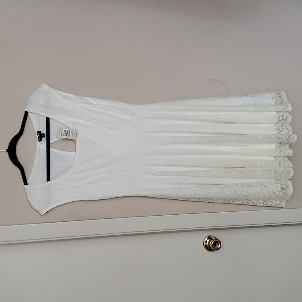 Creme Lace Dress